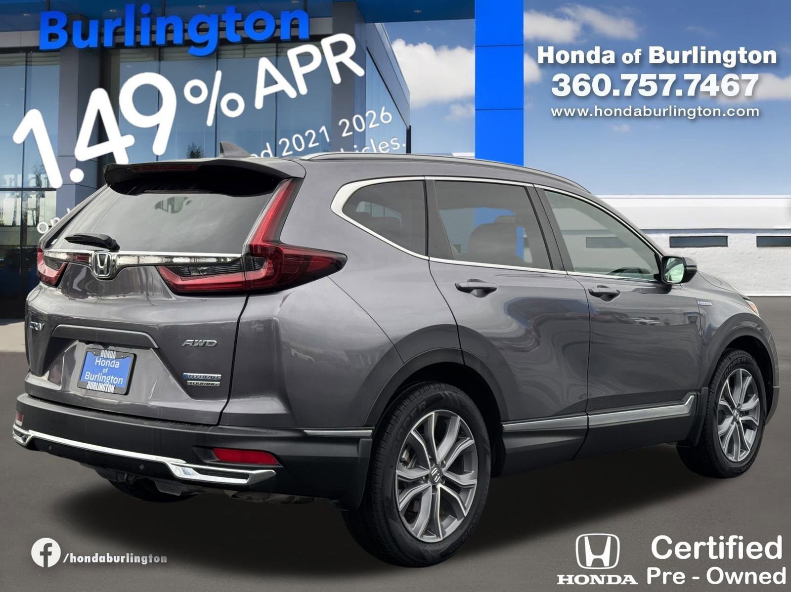 Used 2021 Honda CR-V Touring image 7