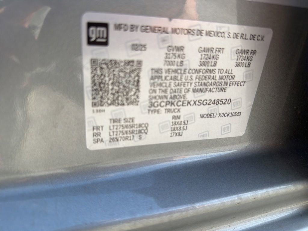 Used 2025 Chevrolet Silverado 1500 Custom Trail Boss image 12