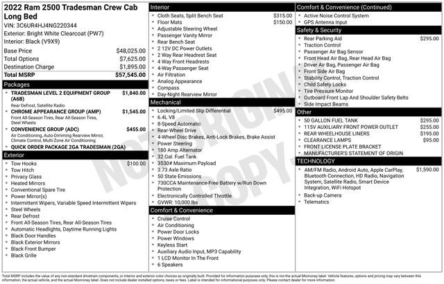 Used 2022 RAM 2500 Tradesman image 35