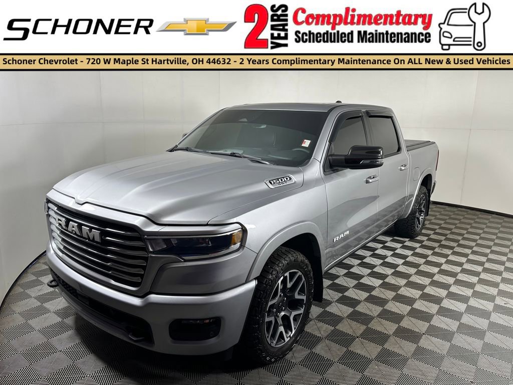 Used 2025 RAM 1500 Laramie w/ Laramie Southwest Edition AWD/4WD video 1