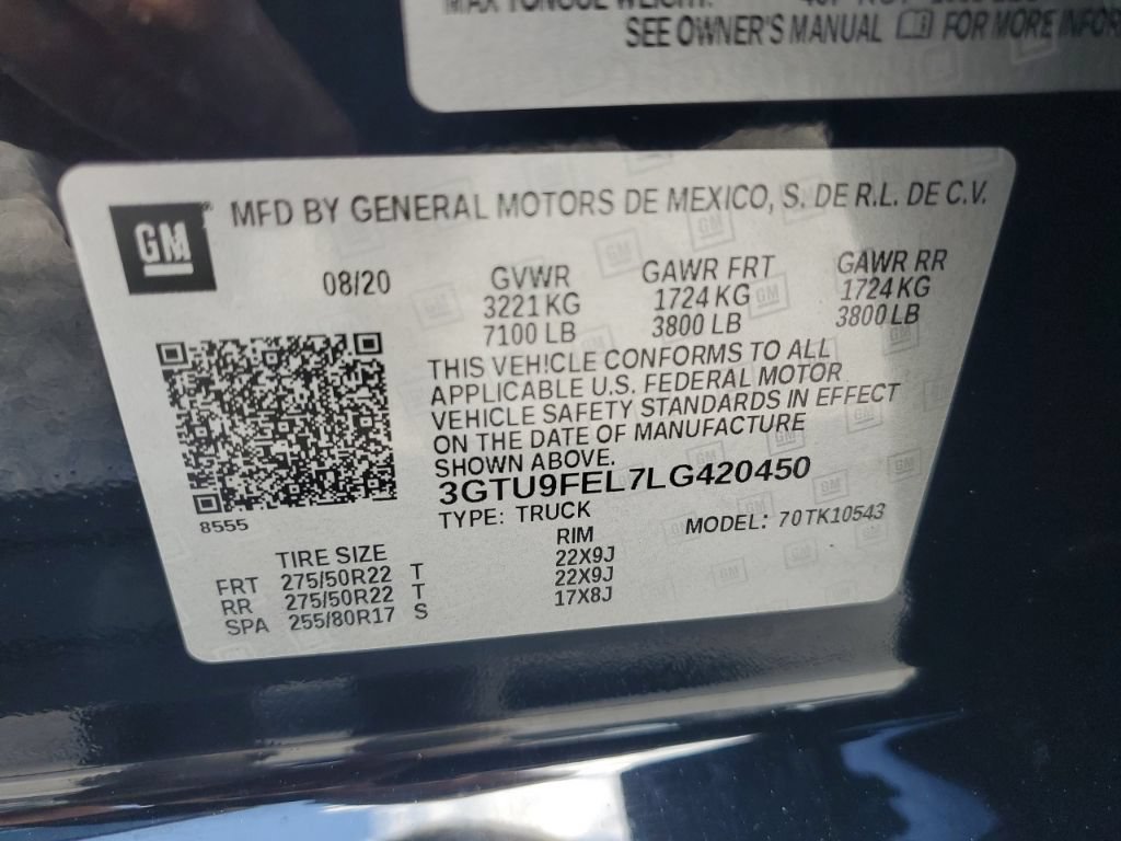 Used 2020 GMC Sierra 1500 Denali w/ Denali Ultimate Package AWD/4WD image 9