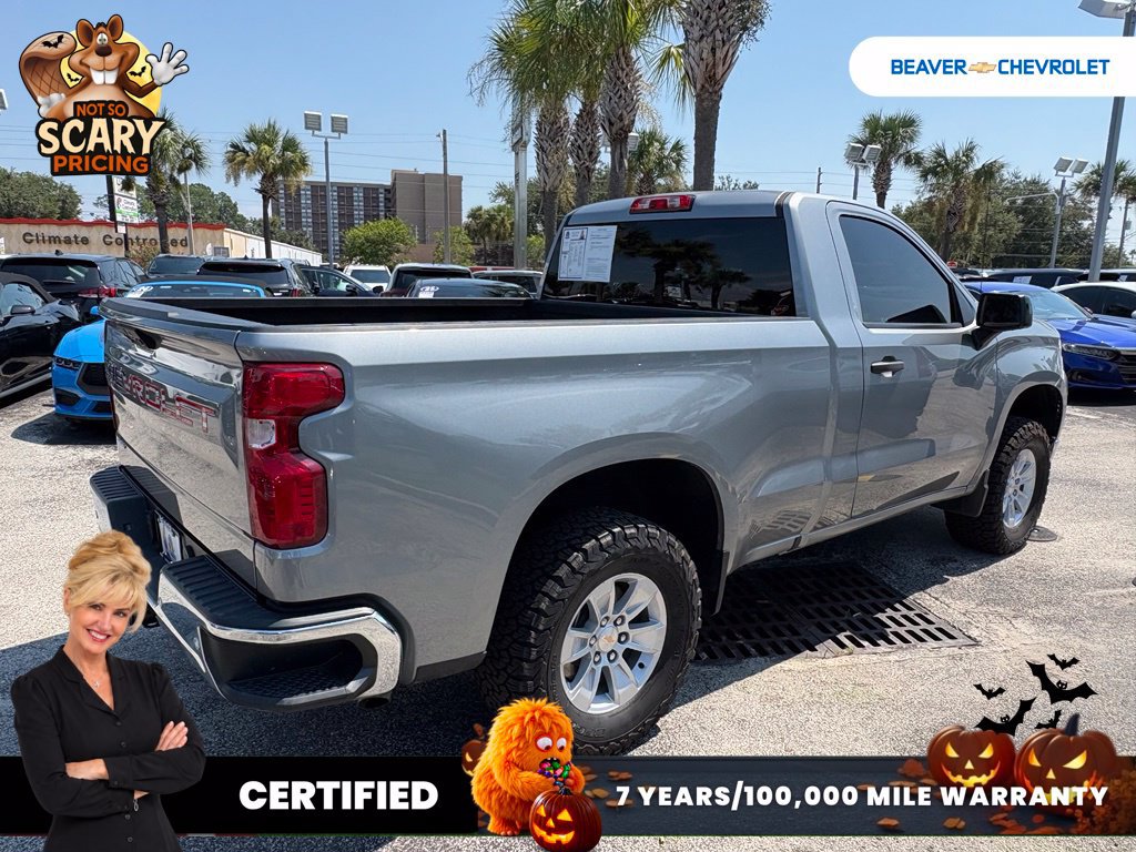 Used 2025 Chevrolet Silverado 1500 W/T w/ WT Safety Package RWD image 7