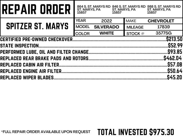 Used 2022 Chevrolet Silverado 1500 Custom image 5