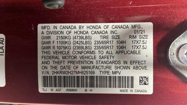 Used 2021 Honda CR-V LX image 26