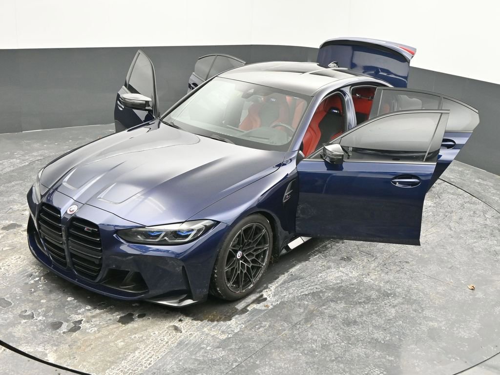 Used 2022 BMW M3 Competition w/ M Carbon Exterior Package AWD/4WD image 69