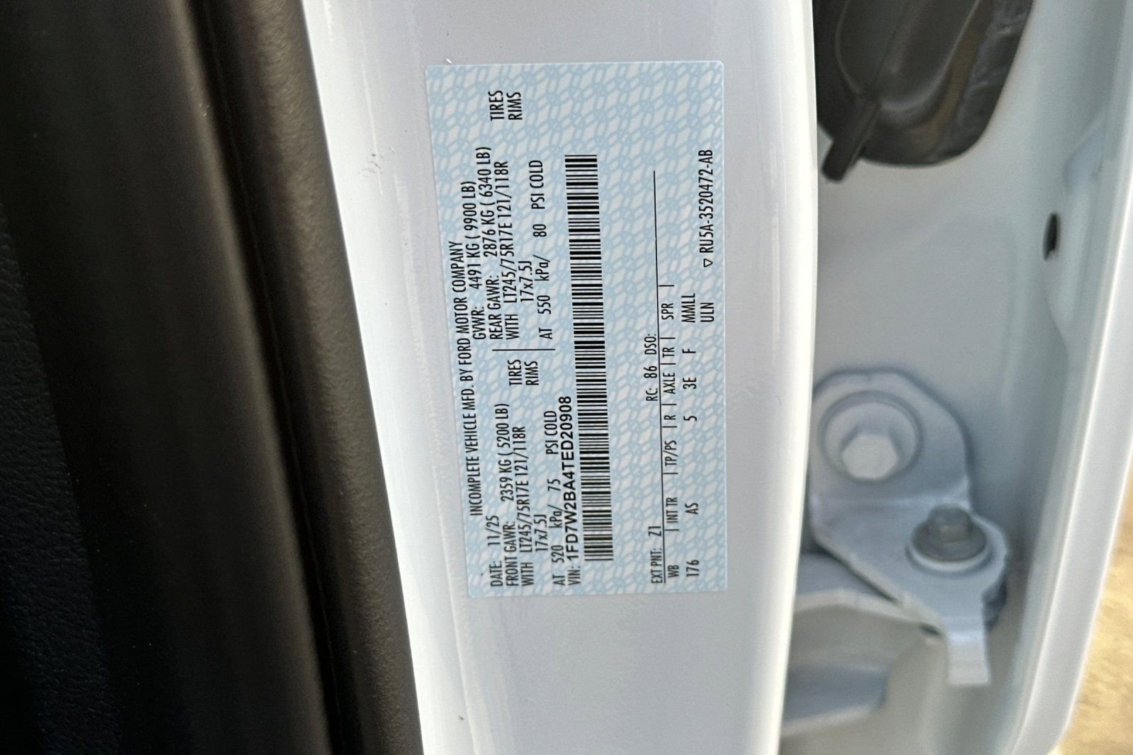 New 2026 Ford F250 XL w/ XL Chrome Package image 26