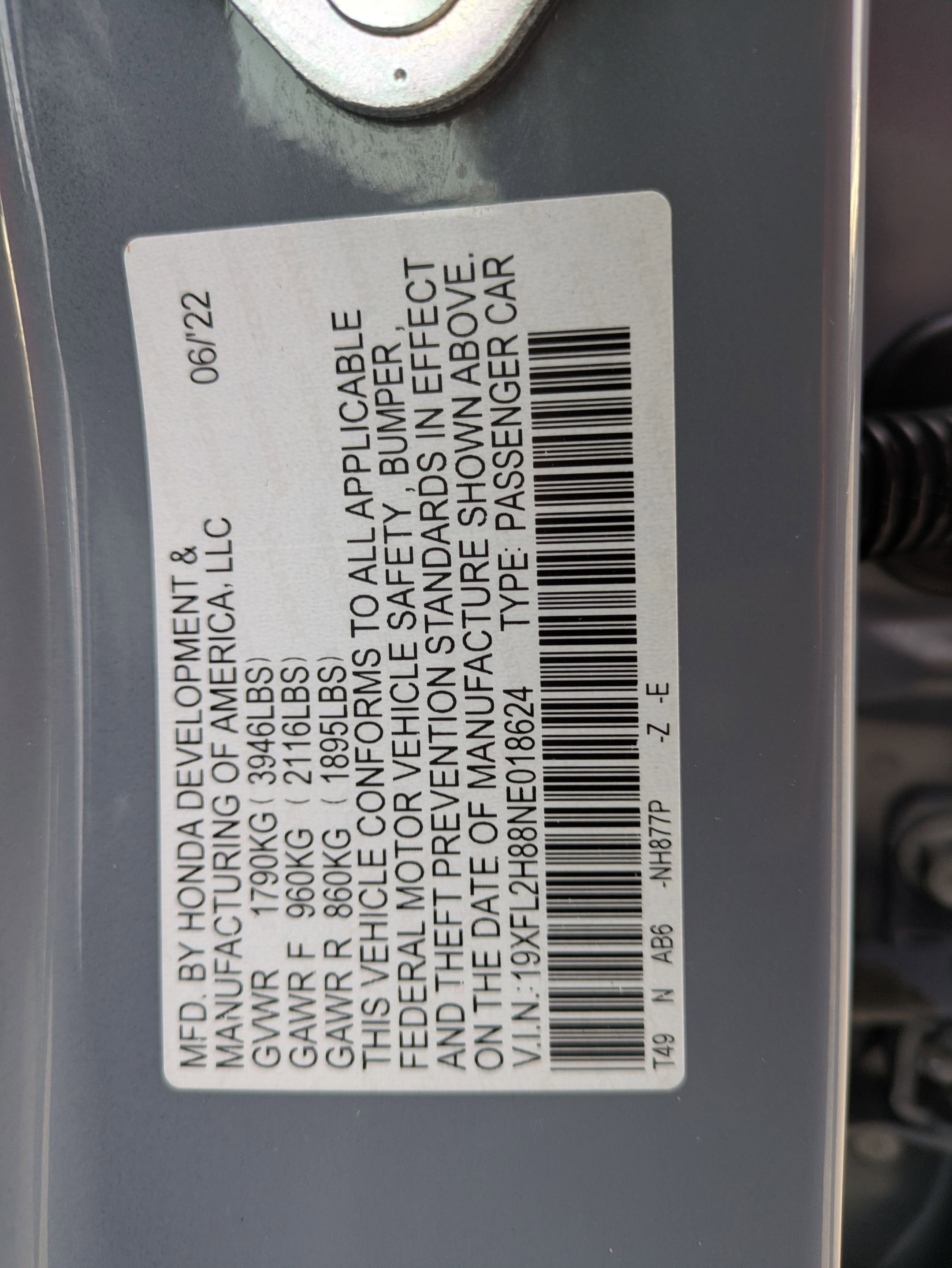 Certified 2022 Honda Civic Sport image 33