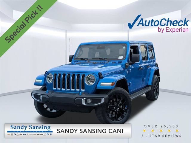 Used 2022 Jeep Wrangler Unlimited Sahara w/ Safety Group AWD/4WD image 1