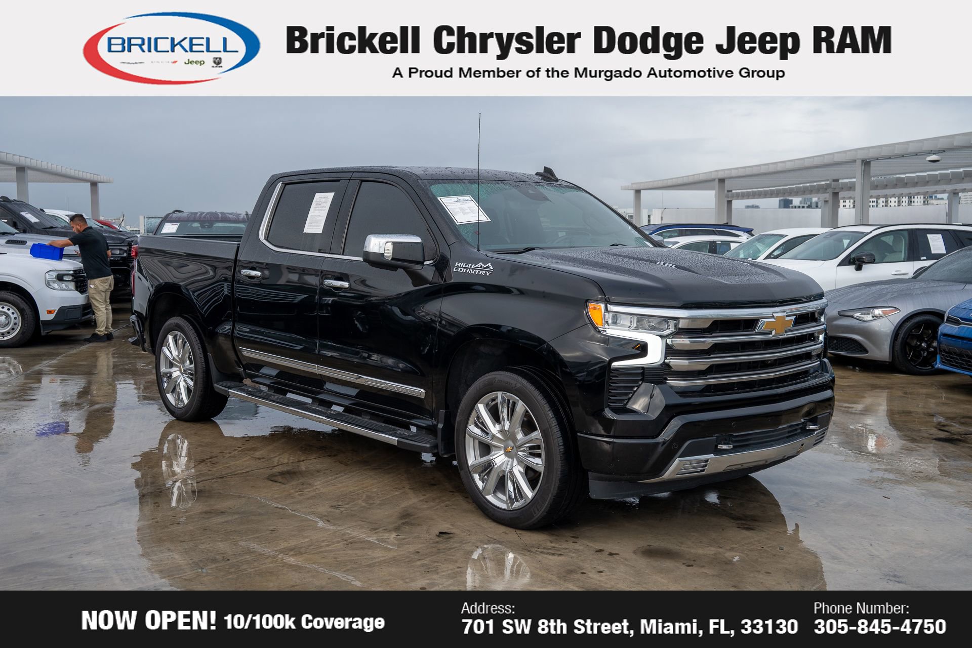 Used 2023 Chevrolet Silverado 1500 High Country w/ Technology Package image 3