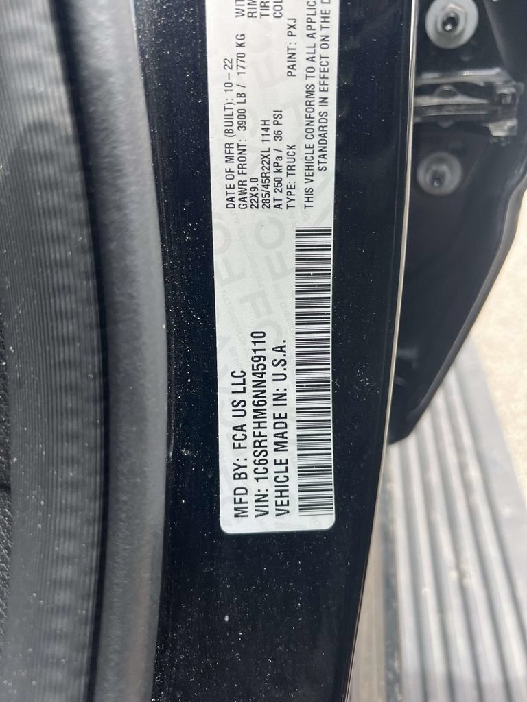 Used 2022 RAM 1500 Limited w/ Body Color Bumper Group AWD/4WD image 19