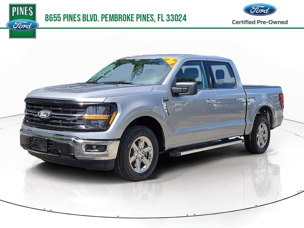 Certified 2025 Ford F150 XLT w/ Equipment Group 301A Standard RWD 360° Tour