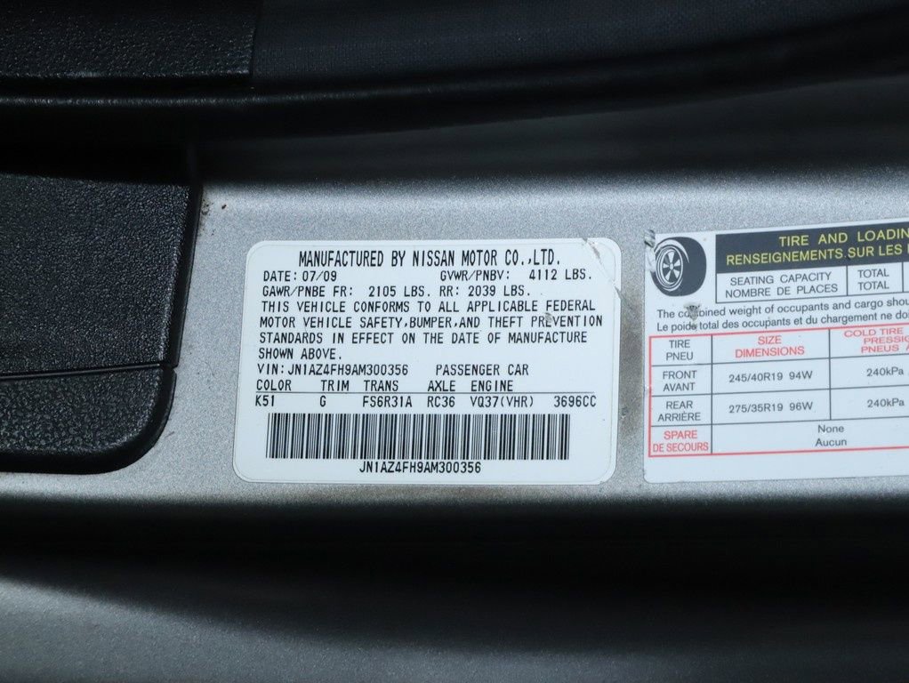 Used 2010 Nissan 370Z Roadster RWD image 21