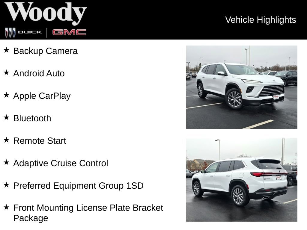 New 2026 Buick Enclave Preferred w/ Power Package image 3