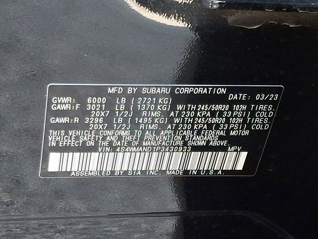 Used 2023 Subaru Ascent Limited image 27