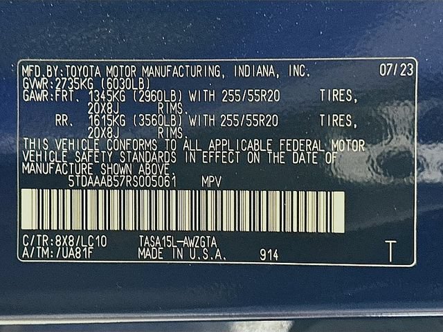 Used 2024 Toyota Grand Highlander AWD image 36