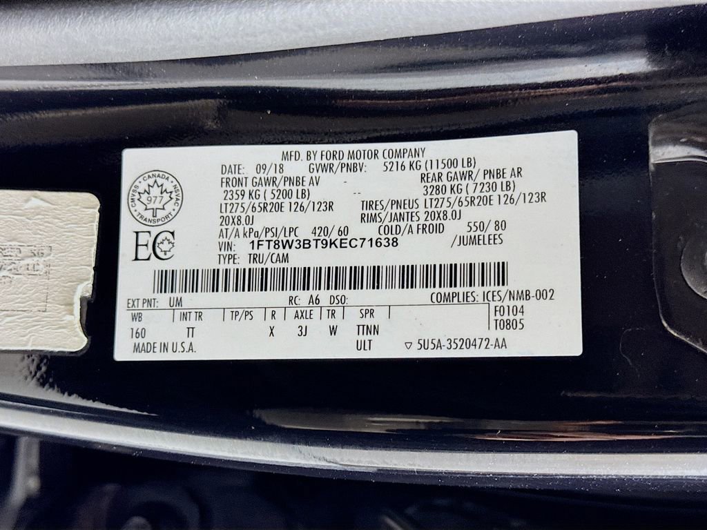 Used 2019 Ford F350 Limited AWD/4WD image 57