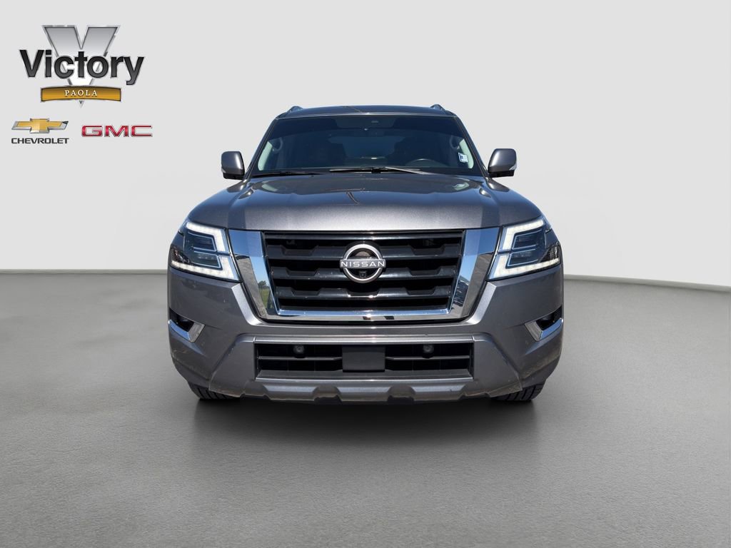 Used 2021 Nissan Armada SL w/ Captain's Chairs Package RWD image 2