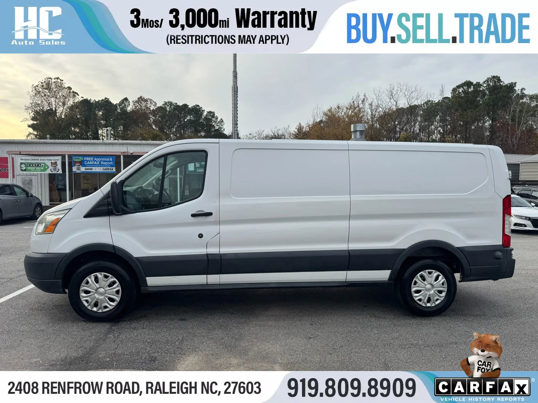 Used 2015 Ford Transit 350 148 Low Roof w/ Exterior Upgrade Package image 2