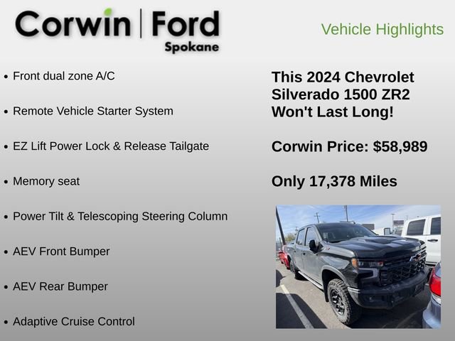Used 2024 Chevrolet Silverado 1500 ZR2 w/ ZR2 Bison Edition image 9