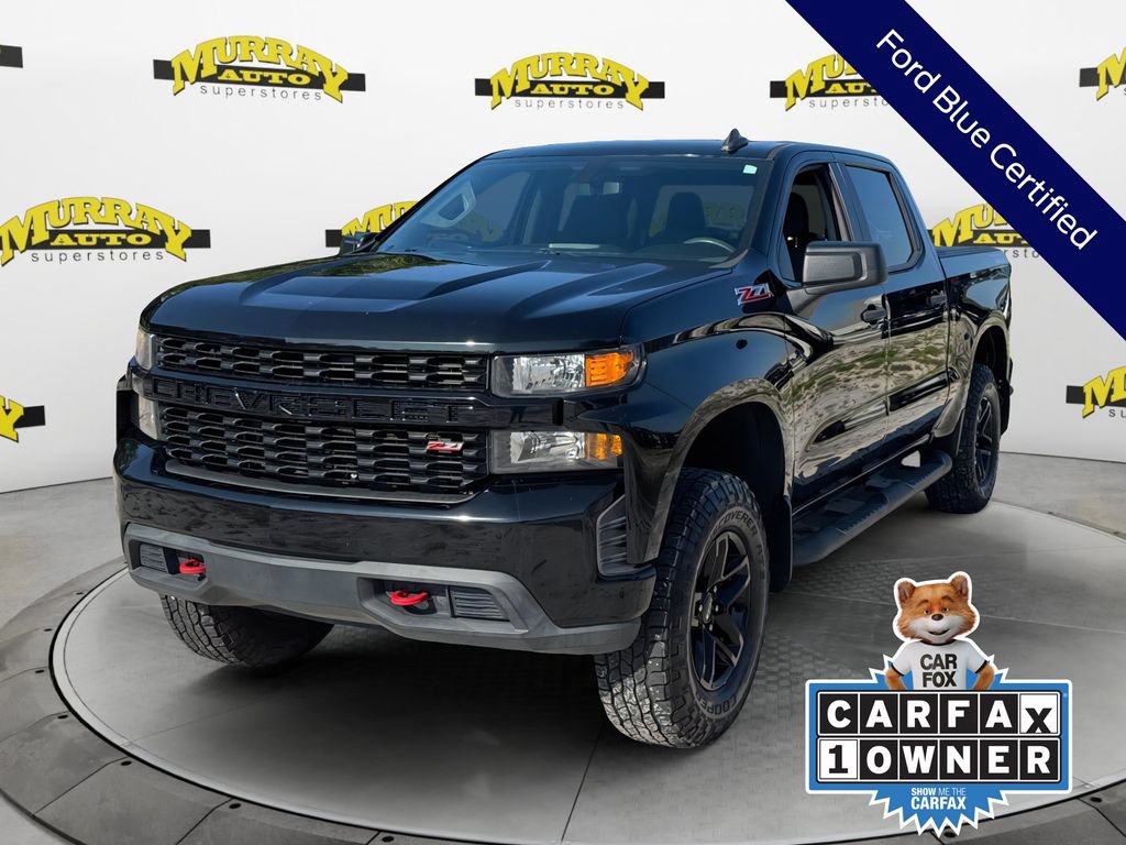 Used 2020 Chevrolet Silverado 1500 Custom Trail Boss w/ Custom Convenience Package AWD/4WD image 1