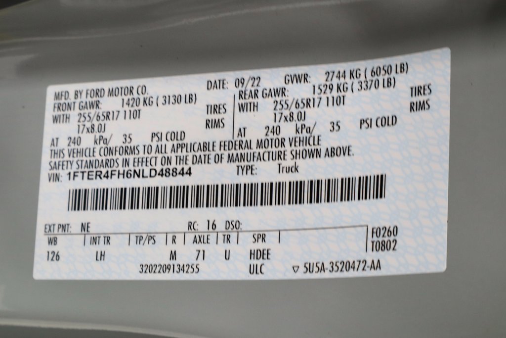 Certified 2022 Ford Ranger XLT image 31