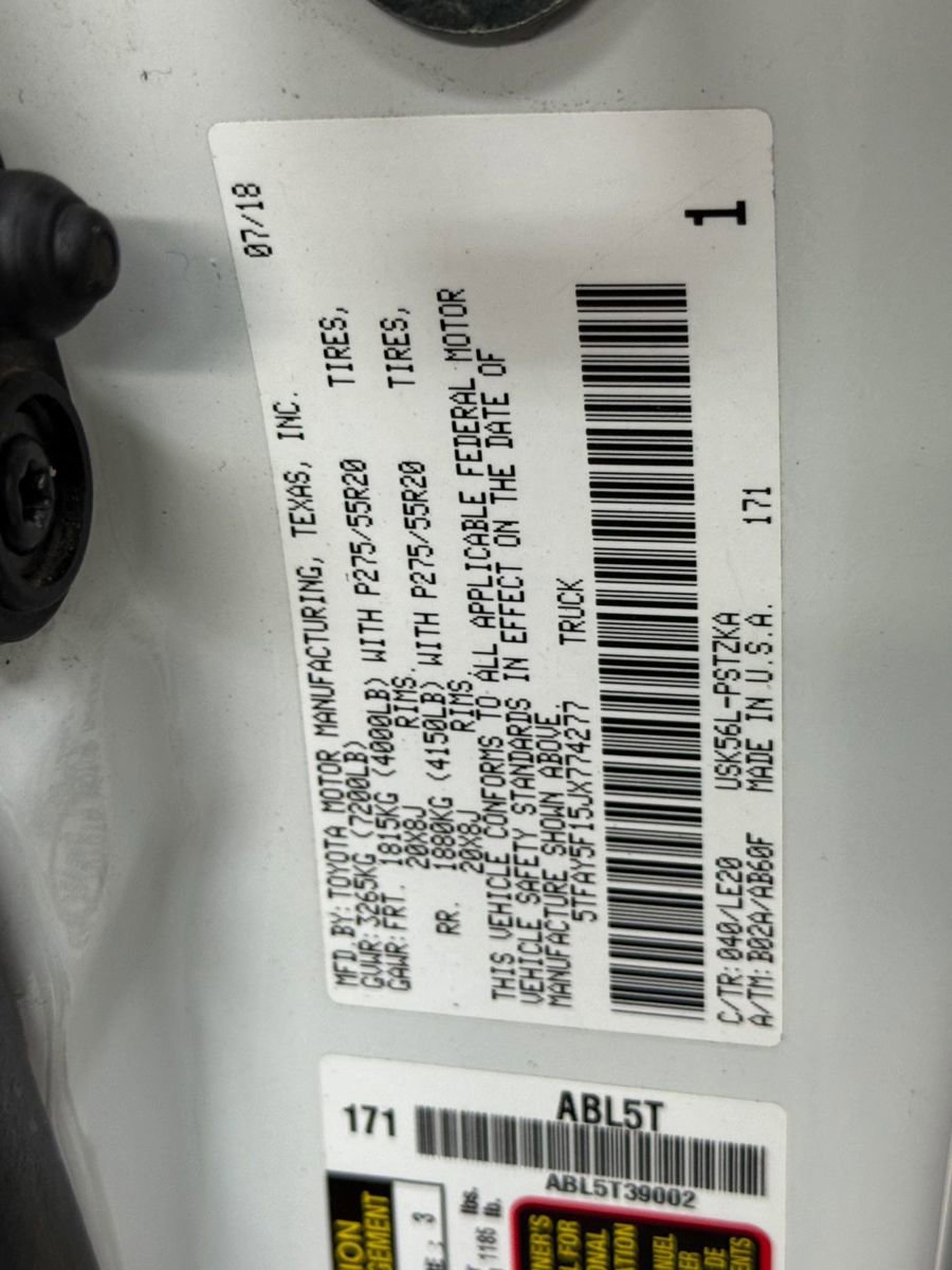 Used 2018 Toyota Tundra Platinum AWD/4WD image 40