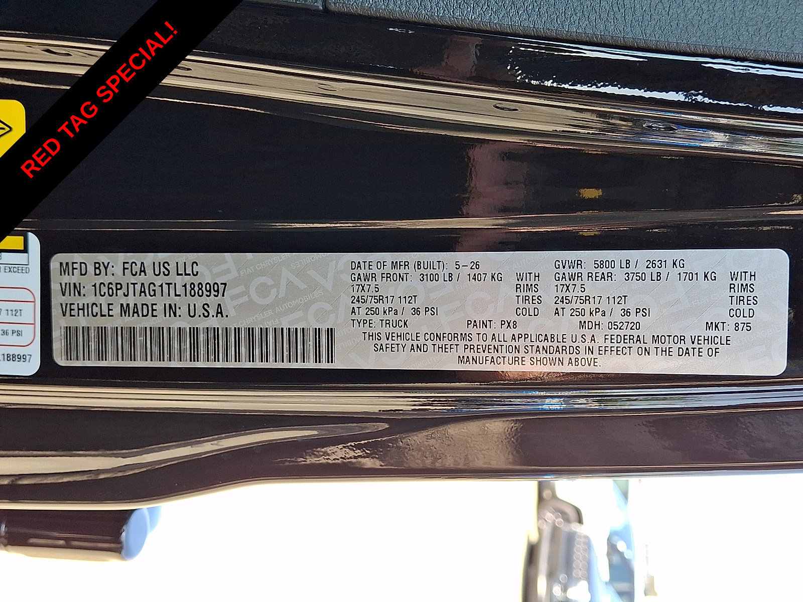 New 2026 Jeep Gladiator Sport AWD/4WD image 12