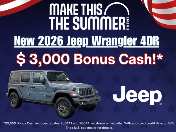New 2026 Jeep Wrangler Unlimited Sport AWD/4WD image 15