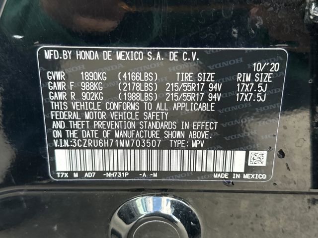 Used 2021 Honda HR-V EX-L image 22
