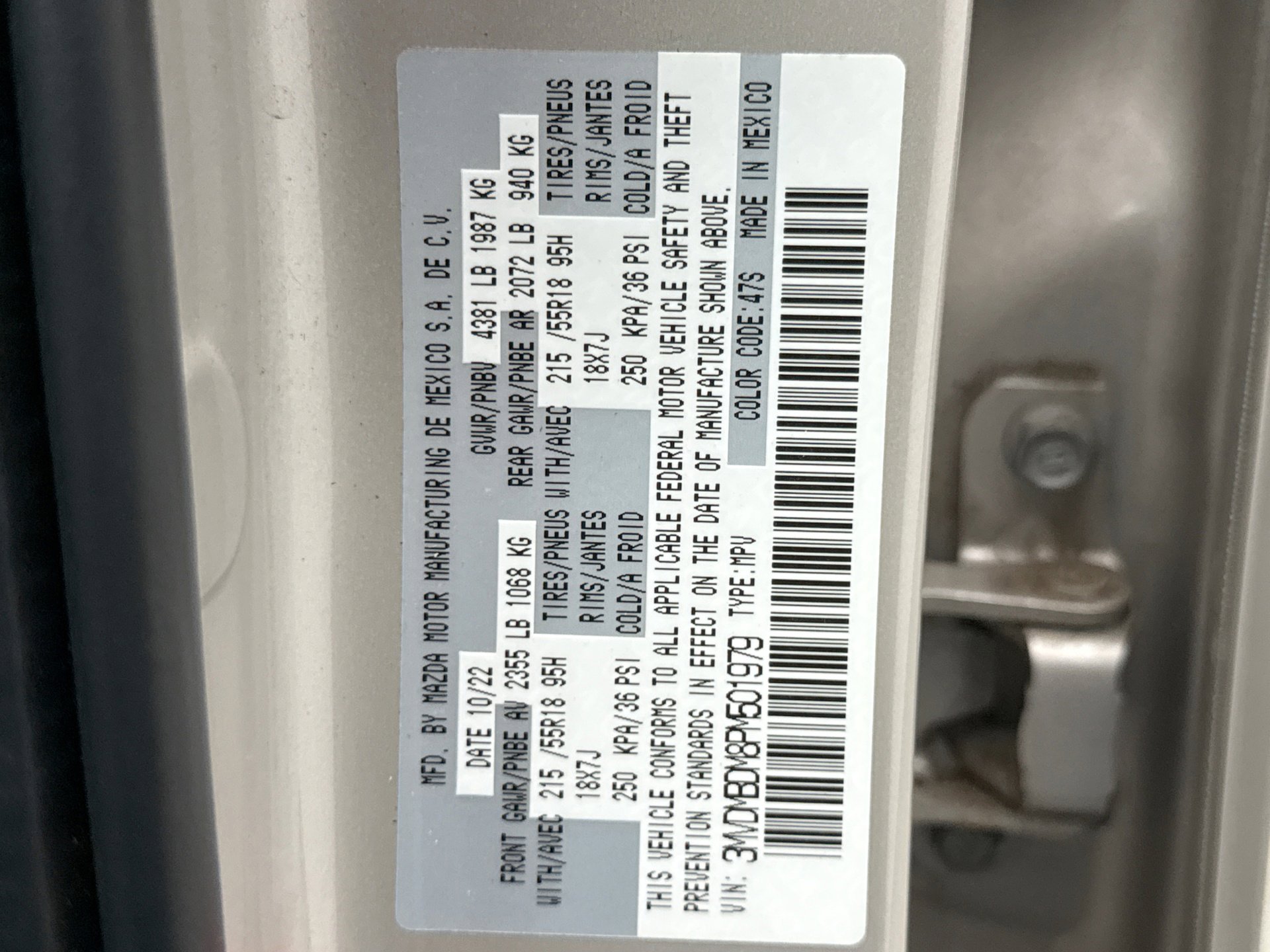 Used 2023 MAZDA CX-30 AWD 2.5 S w/ Premium Package image 25