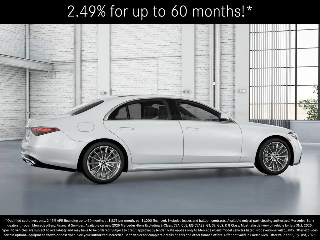 New 2026 Mercedes-Benz S 580 4MATIC Sedan image 18