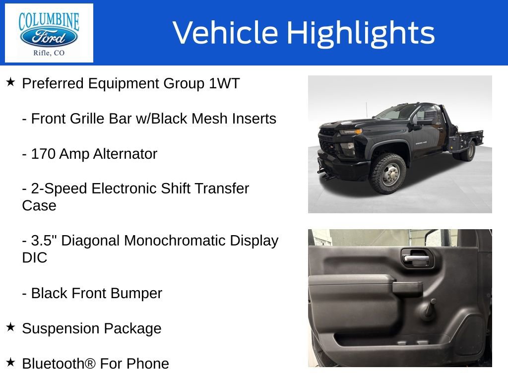 Used 2021 Chevrolet Silverado 3500 W/T AWD/4WD image 8