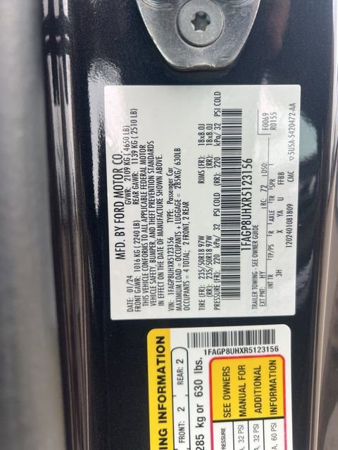 Used 2024 Ford Mustang Premium RWD image 10