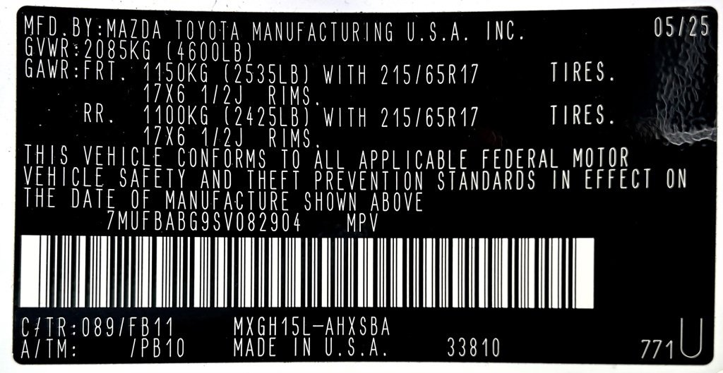 Certified 2025 Toyota Corolla Cross AWD Hybrid image 26