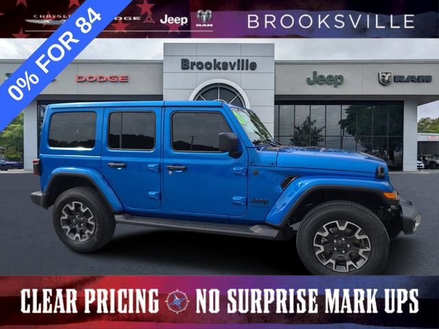 New 2026 Jeep Wrangler Unlimited Sahara w/ Safety Group