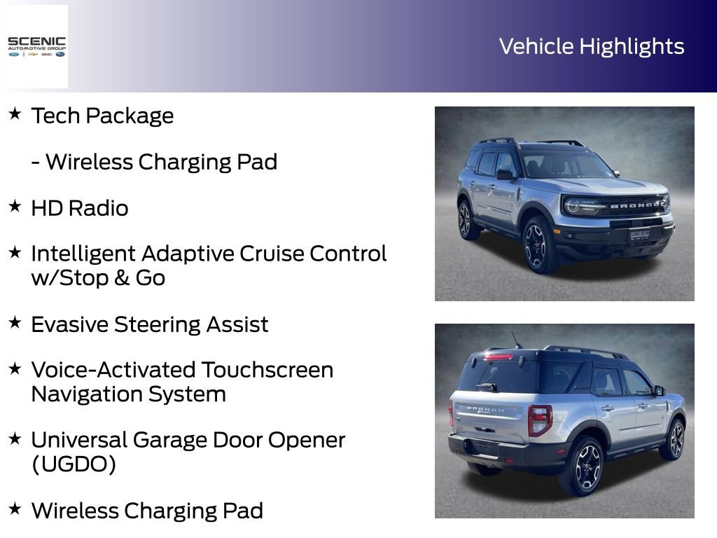 Used 2023 Ford Bronco Sport Outer Banks w/ Tech Package image 10