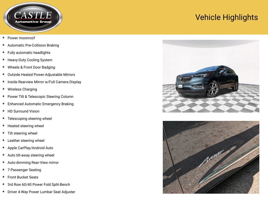 Used 2020 Buick Enclave Avenir w/ Avenir Technology Package AWD/4WD image 10