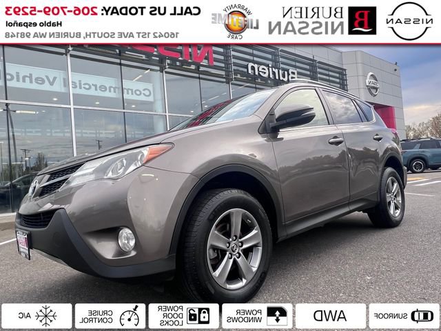 Used 2015 Toyota RAV4 XLE AWD/4WD image 1