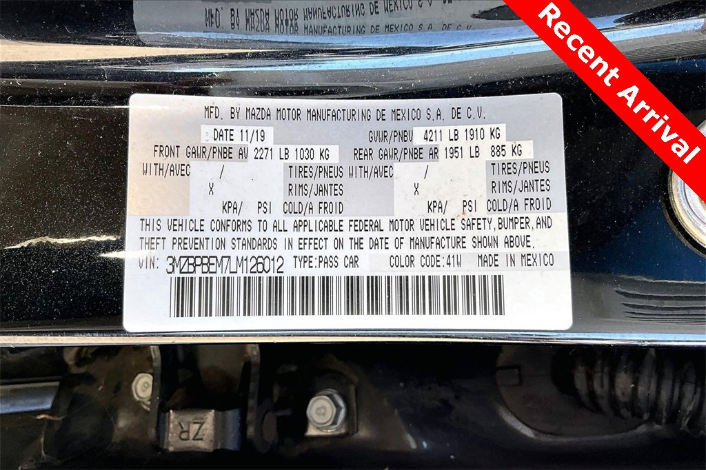 Used 2020 MAZDA MAZDA3 AWD Sedan w/ Premium Package image 9