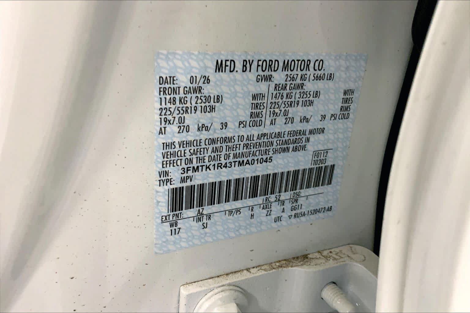 New 2026 Ford Mustang Mach-E Select RWD image 20