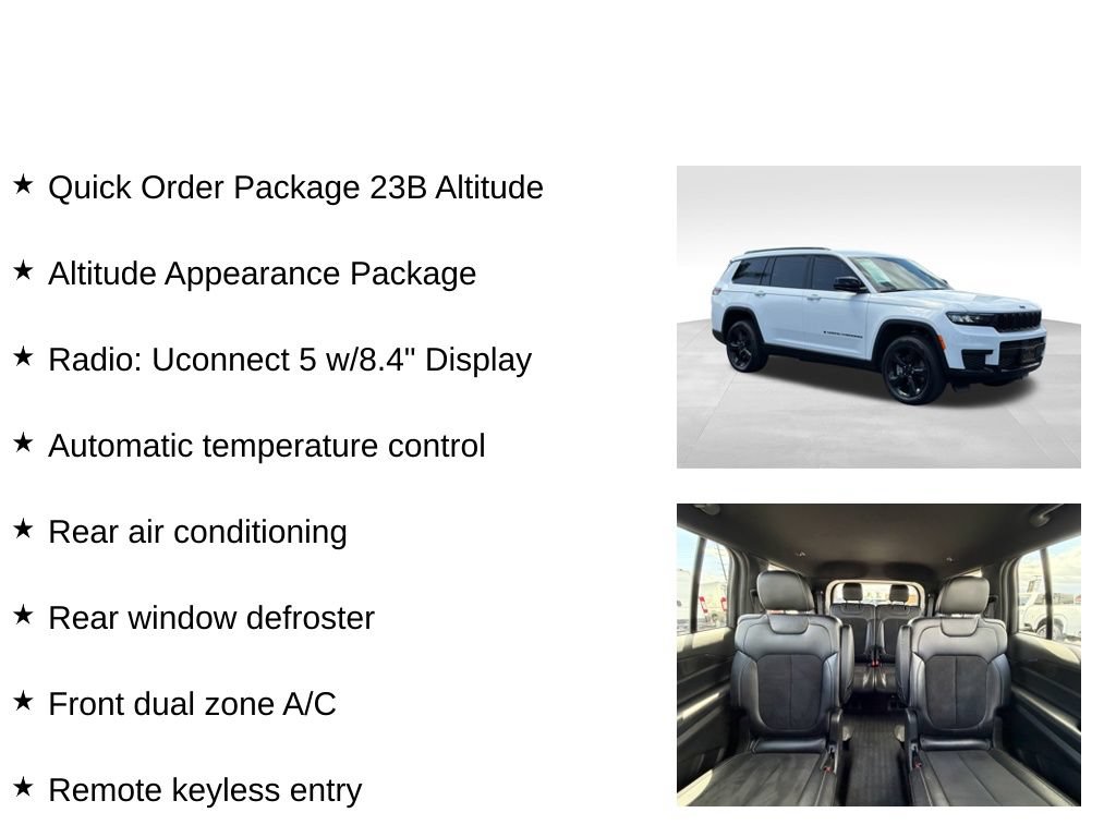 Used 2023 Jeep Grand Cherokee L Laredo AWD/4WD image 31
