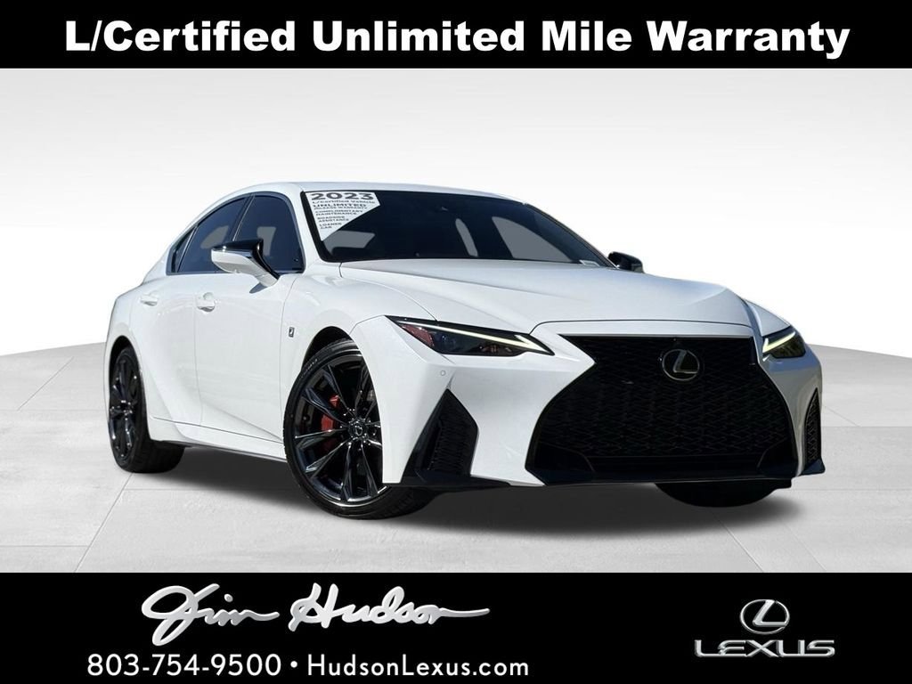 Certified 2023 Lexus IS 350 F Sport w/ Navigation Package