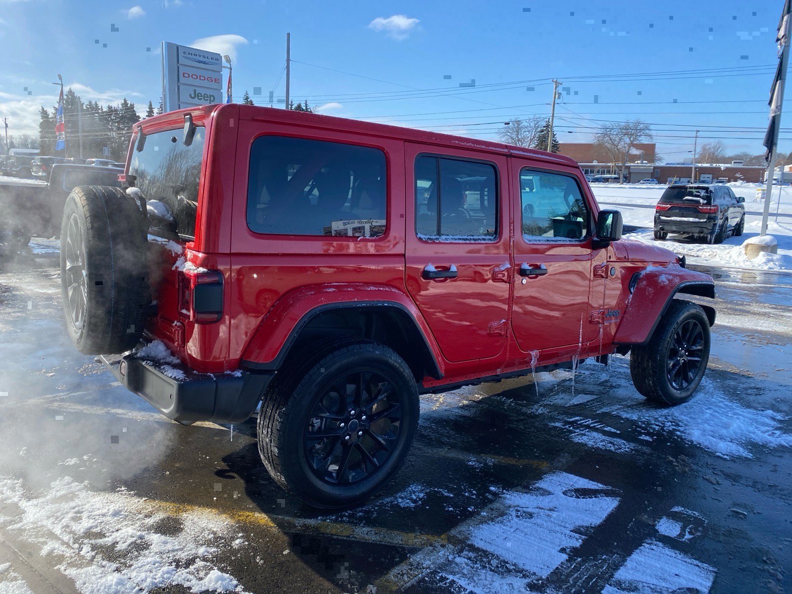 Used 2025 Jeep Wrangler Sahara w/ Safety Group image 3