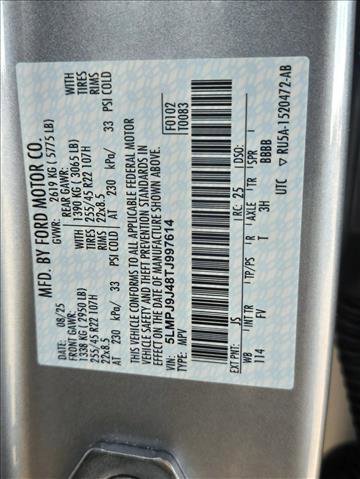 New 2026 Lincoln Nautilus Black Label w/ Jet Appearance Package image 17