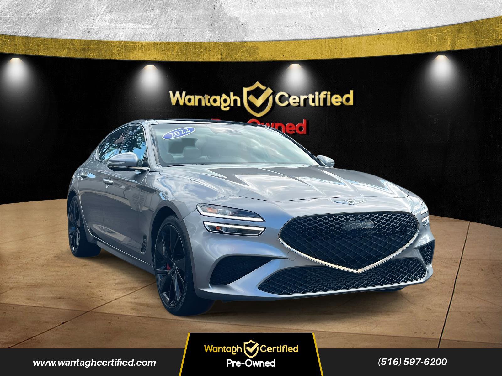 Used 2022 Genesis G70 3.3T w/ Sport Prestige Package image 1