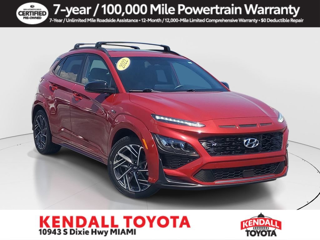 Used 2022 Hyundai Kona N Line w/ Tech Package