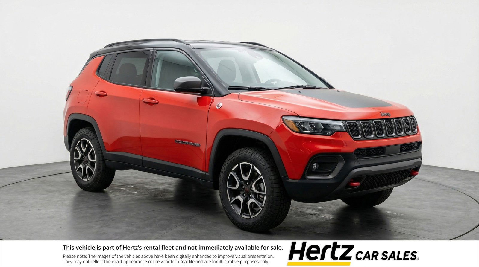 Used 2025 Jeep Compass Trailhawk video 1