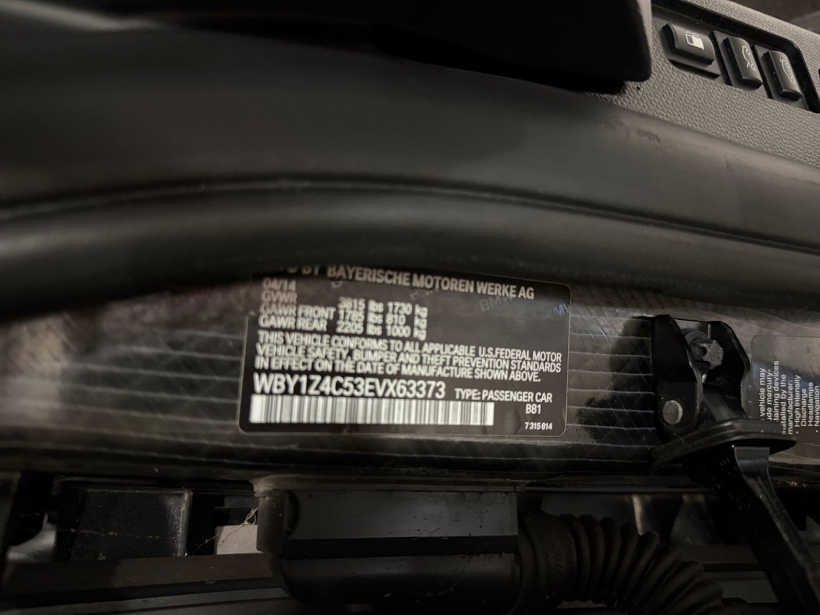 Used 2014 BMW i3 w/ Range Extender RWD image 40
