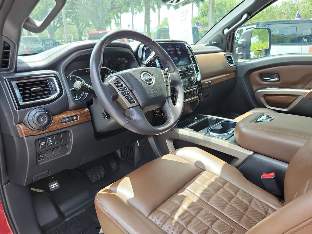 Used 2024 Nissan Titan Platinum Reserve w/ Moonroof Package AWD/4WD image 17