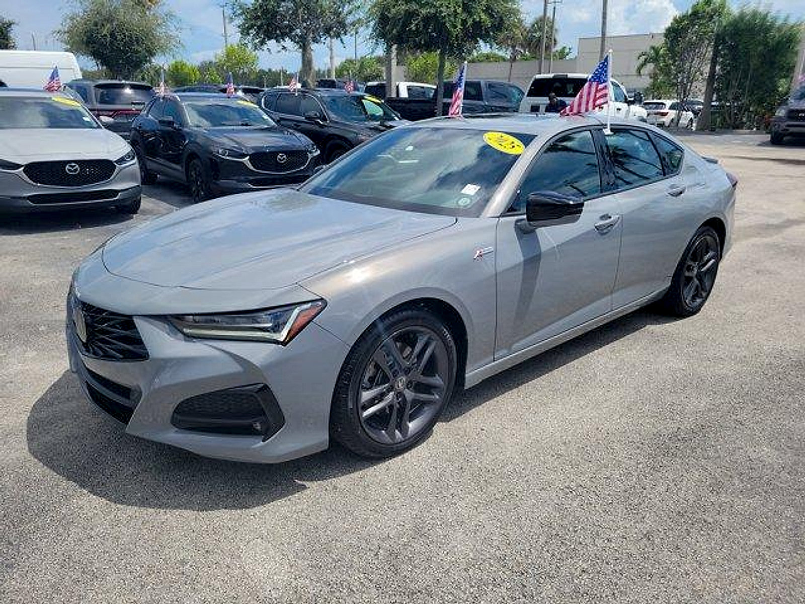Used 2025 Acura TLX w/ A-SPEC Package AWD/4WD image 3